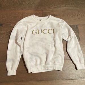 Gucci Sweatshirt Custom